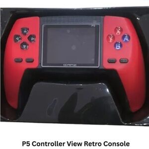 P5 Retro Console Red 520 Digital Game Player Controllerview TV Handheld ($249)